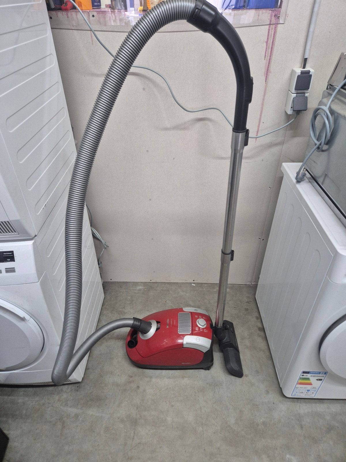 Miele Compact C1 Ecoline sledestofzuiger, Witgoed en Apparatuur, Stofzuigers, Gebruikt, Miele, Sledestofzuiger, Ophalen