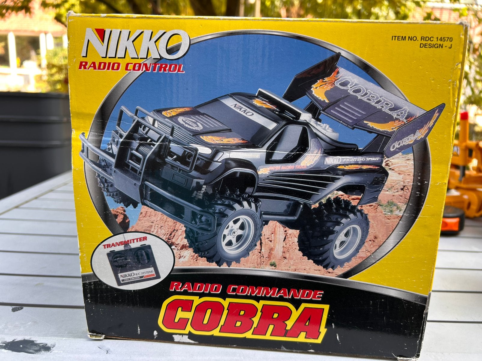 Nikko Cobra 90’s RC auto, Auto, Groter dan 1:32, Zo goed als nieuw, Ophalen