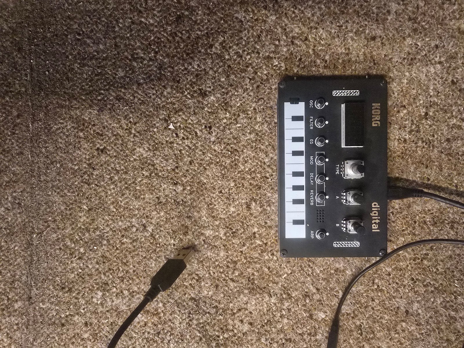 Korg digital synthesizer met aanraaktoetsen en effecten, Muziek en Instrumenten, Ophalen of Verzenden, Gebruikt
