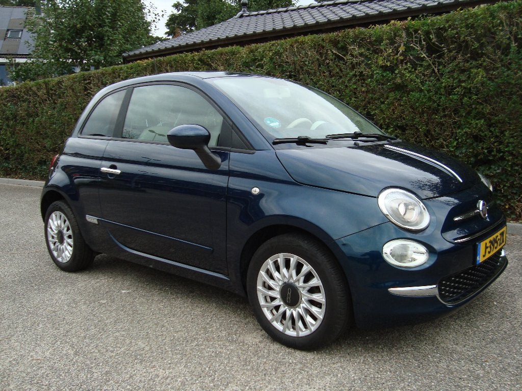 FIAT 500 HYBRIDE 2020  31000 KM NAP AIRCO 9350 EURO INCLBTW, Auto's, Voorwielaandrijving, 40 €/maand, 4 cilinders, Leder en Stof