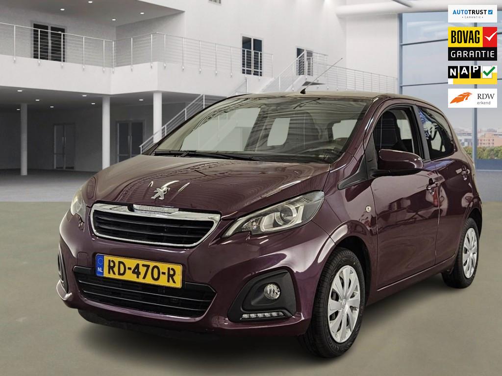 Peugeot 108 1.0 e-VTi Blue Lion 1e Eig. 45.400 km +NAP NL-au, Stof, Gebruikt, Euro 6, Overige kleuren