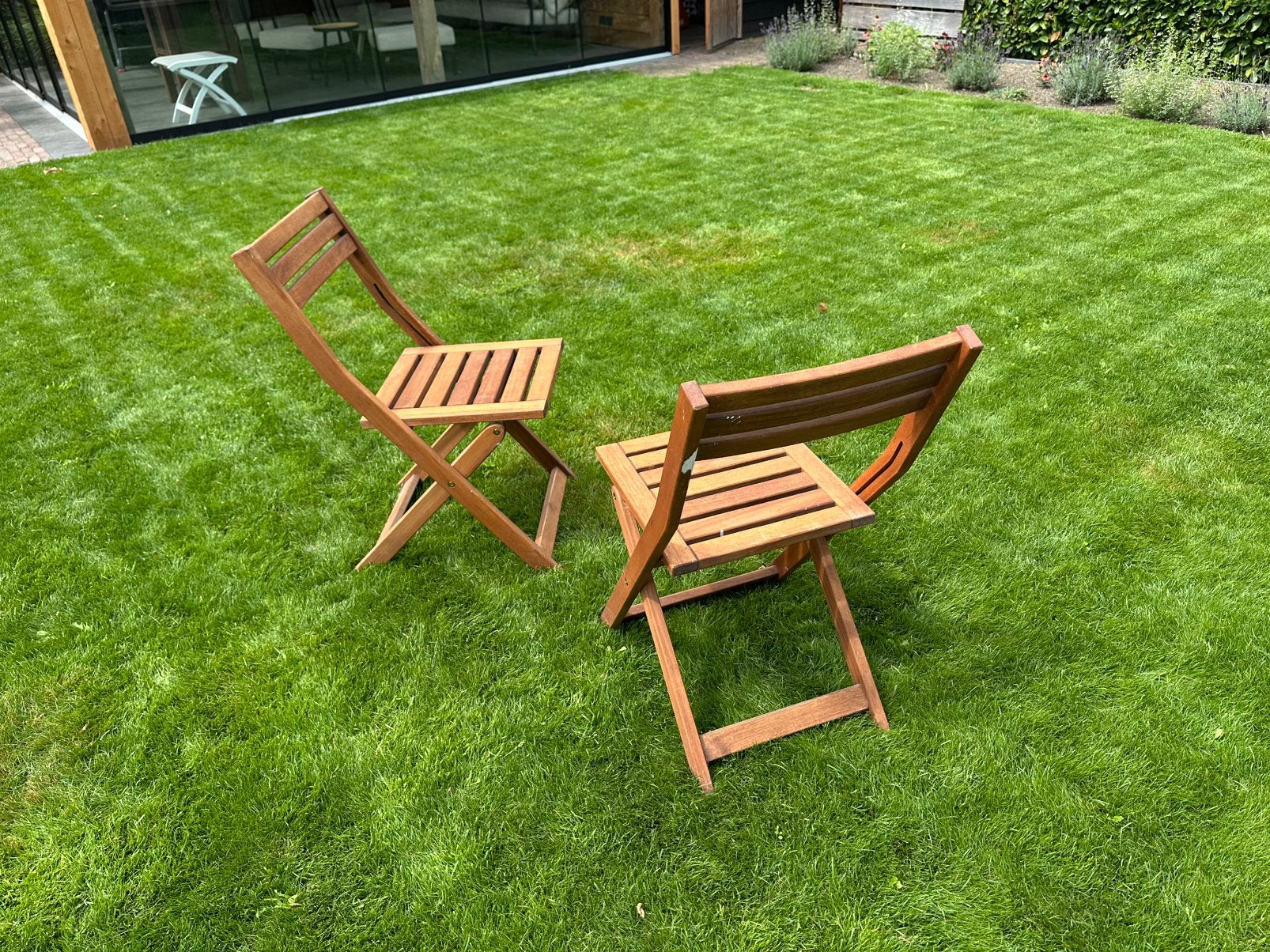 Leuke tuinstoeltjes, Tuin en Terras, Ophalen, Gebruikt