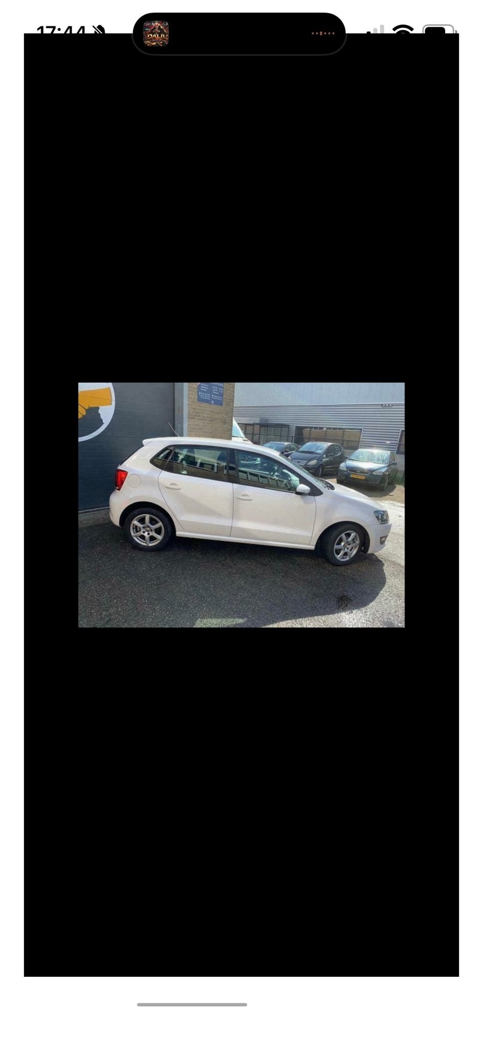 Volkswagen 2012 Zwart, 40 €/maand, Zwart, Particulier, 1000 kg