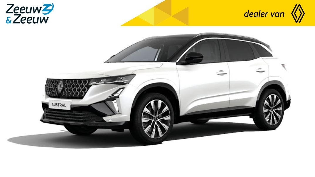 Renault Austral (Zeeuw & Zeeuw Private Lease Actie v.a. €, Auto's, Stof, Euro 6, 1199 cc, Wit