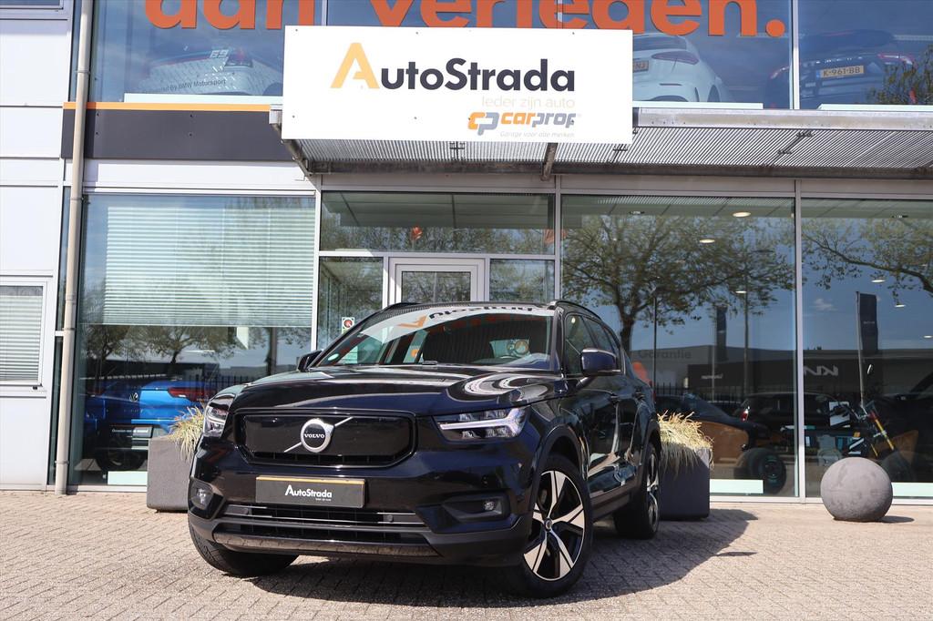 Volvo Xc40 P8 Recharge 408pk AWD | Stoelverwarming | Harman/, 34 min, Gebruikt, Met garantie (alle), Zwart