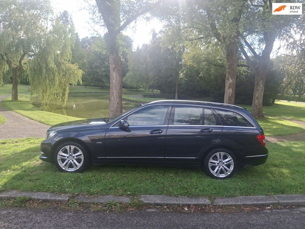 Mercedes-Benz C-klasse Estate 200 CDI Business Class Avantga, Auto's, Euro 5, Beige, 4 cilinders, Zwart