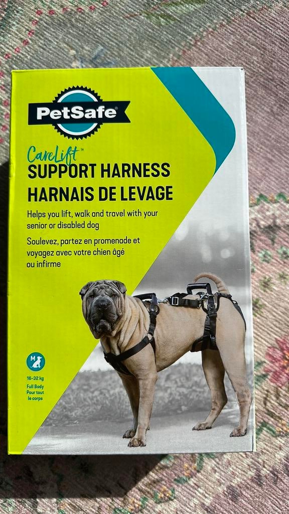 PetSafe Carelift Support Harness / Til Tuig hond maat M, Ophalen of Verzenden, Zo goed als nieuw