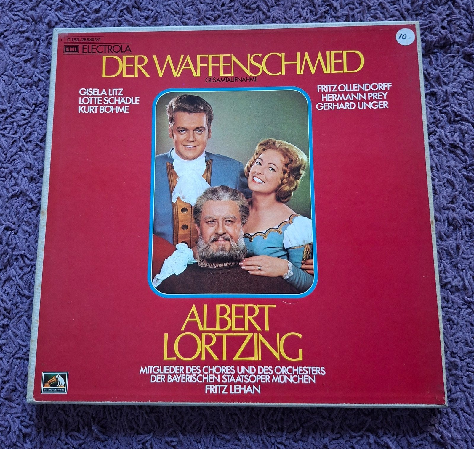 Operette Der Waffenschmid van Lortzing. 2 LP's, Ophalen of Verzenden