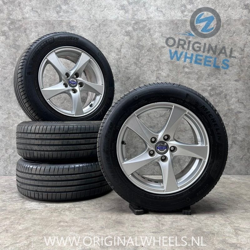 16 inch originele Hera velgen + zomerbanden Volvo V40 314230, -, Banden en Velgen, Ophalen of Verzenden, -