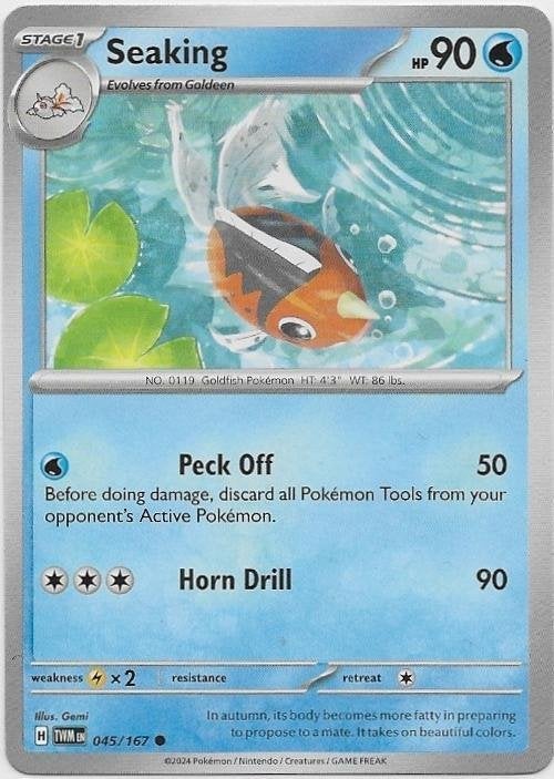 Twilight Masquerade,  Seaking [common] 45/167, Verzenden, Nieuw, Losse kaart