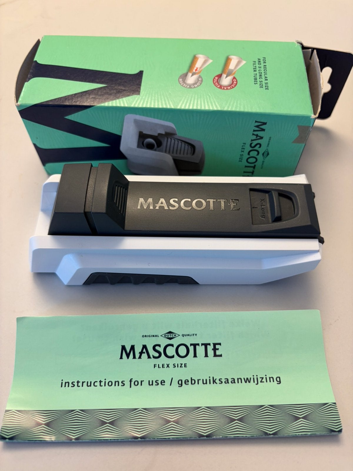 Mascotte flex size sigarettenmaker, Ophalen of Verzenden, Zo goed als nieuw