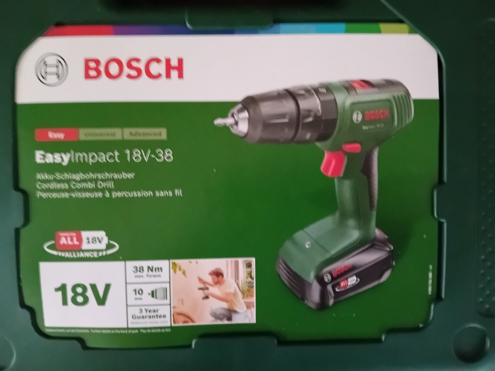 nieuw in koffer !, Doe-het-zelf en Verbouw, Gereedschap | Boormachines, Ophalen, Nieuw, Boor- en Schroefmachine