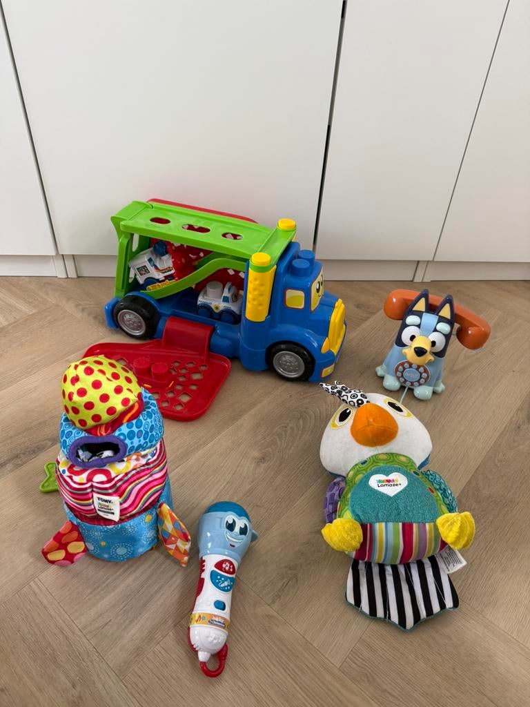 Speelgoed / Lamaze / Bluey / Clementoni, Ophalen of Verzenden, Zo goed als nieuw, Overige typen, Met licht