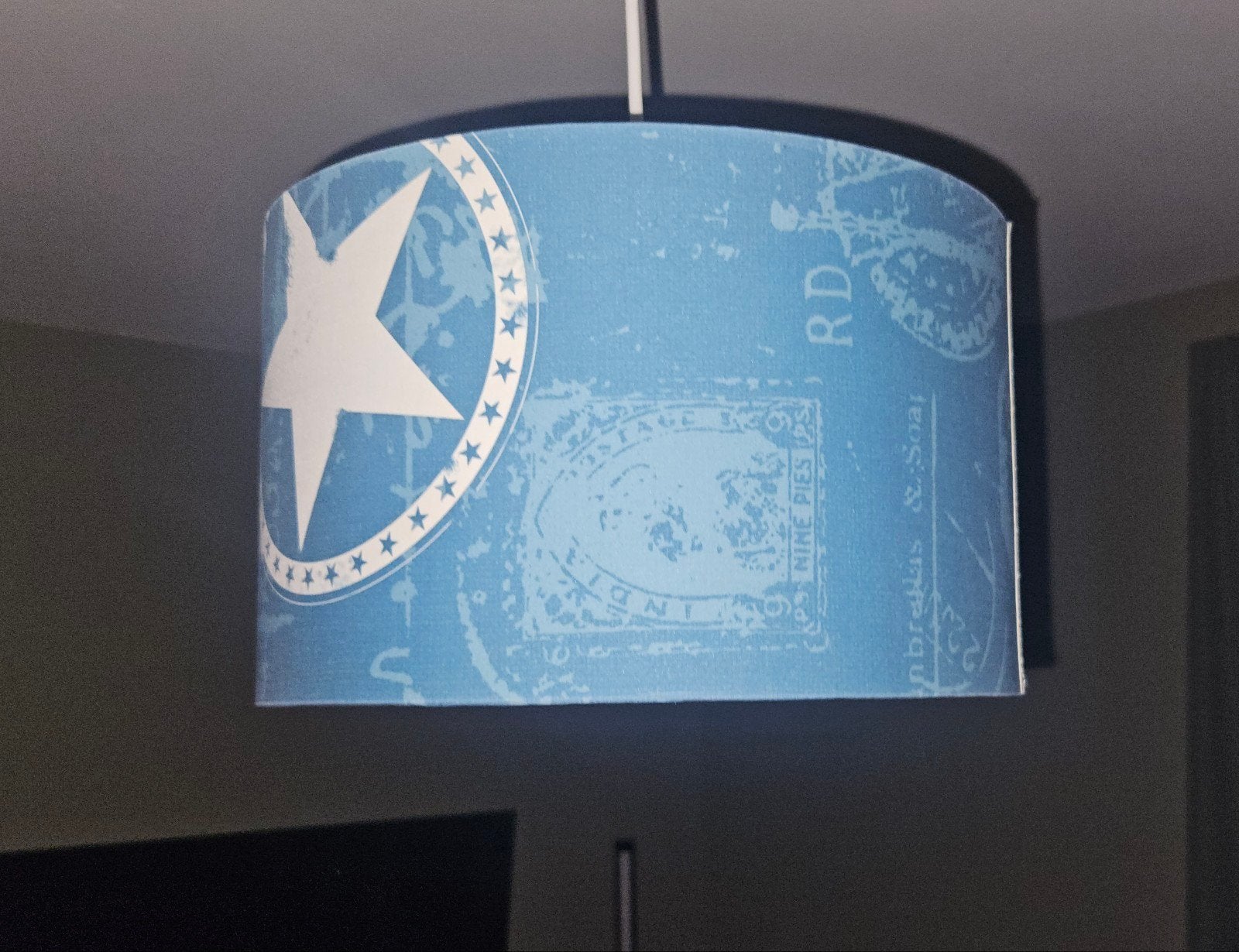 Little Dutch Lampenkap - Vliegtuig thema (18.5 x 30 cm), Ophalen, Little Dutch, Zo goed als nieuw, Lamp