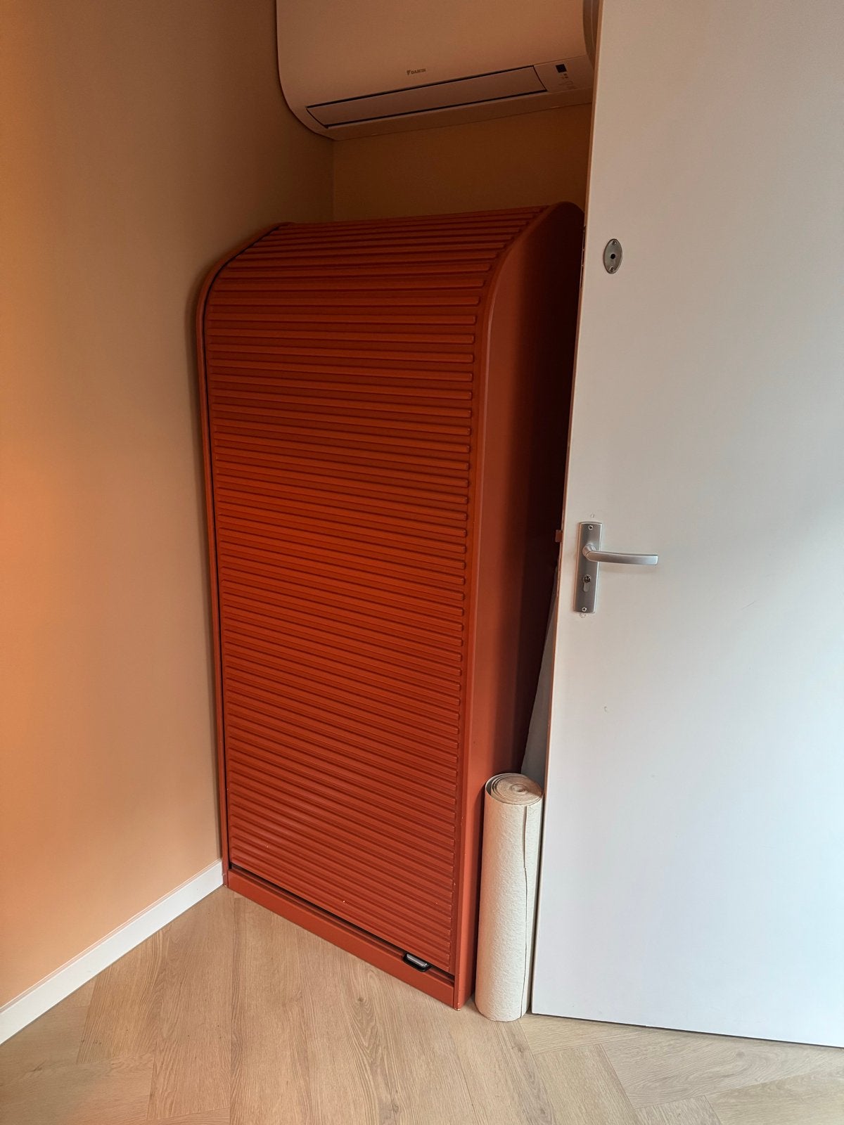 Mooie Pastoe kast Amsterdammer met roldeur - 75x172x50 cm, Ophalen, Gebruikt