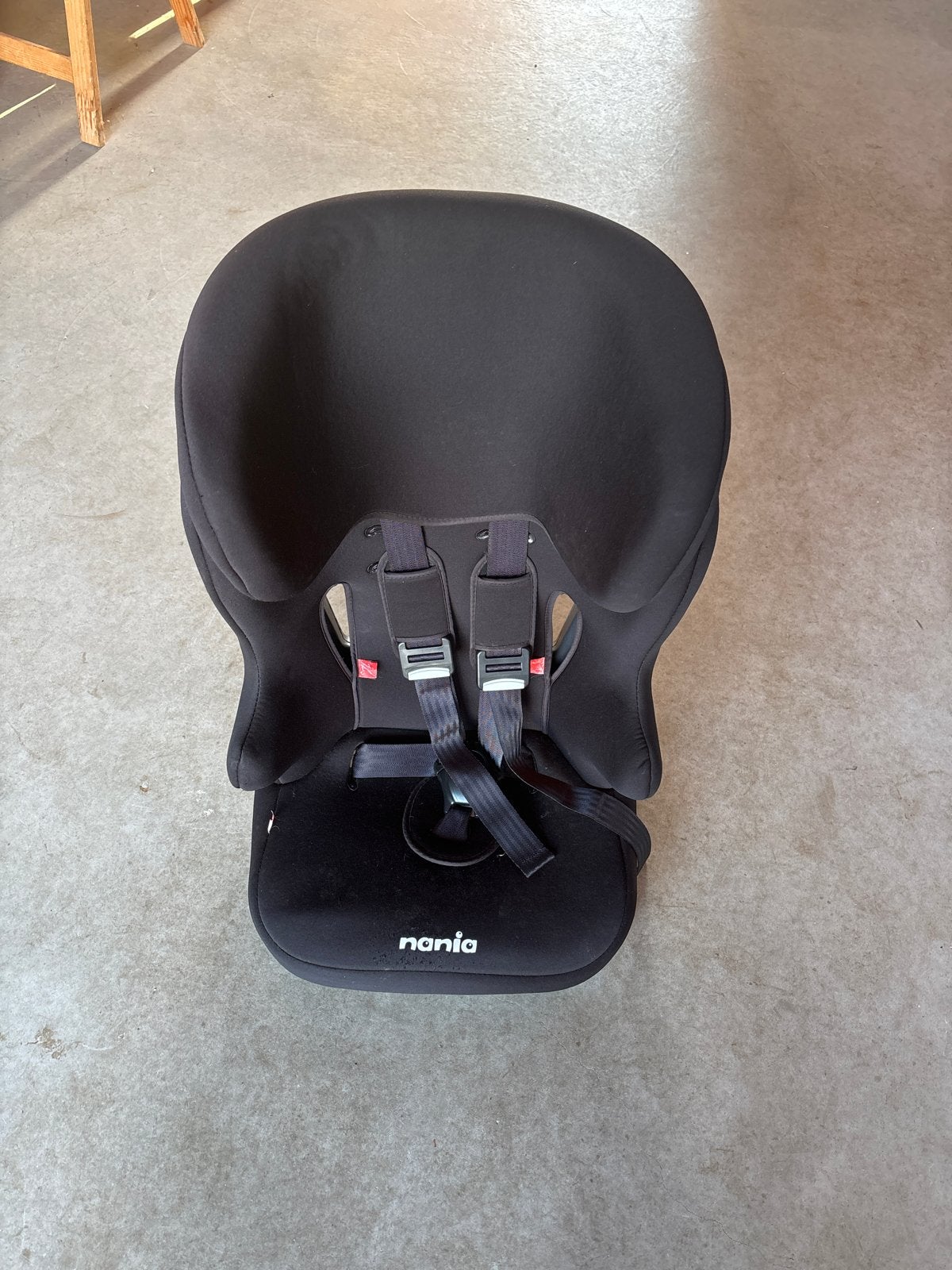 Nania autostoel - Zwart - Gebruikt, Overige merken, Ophalen of Verzenden, 9 t/m 36 kg, Gebruikt