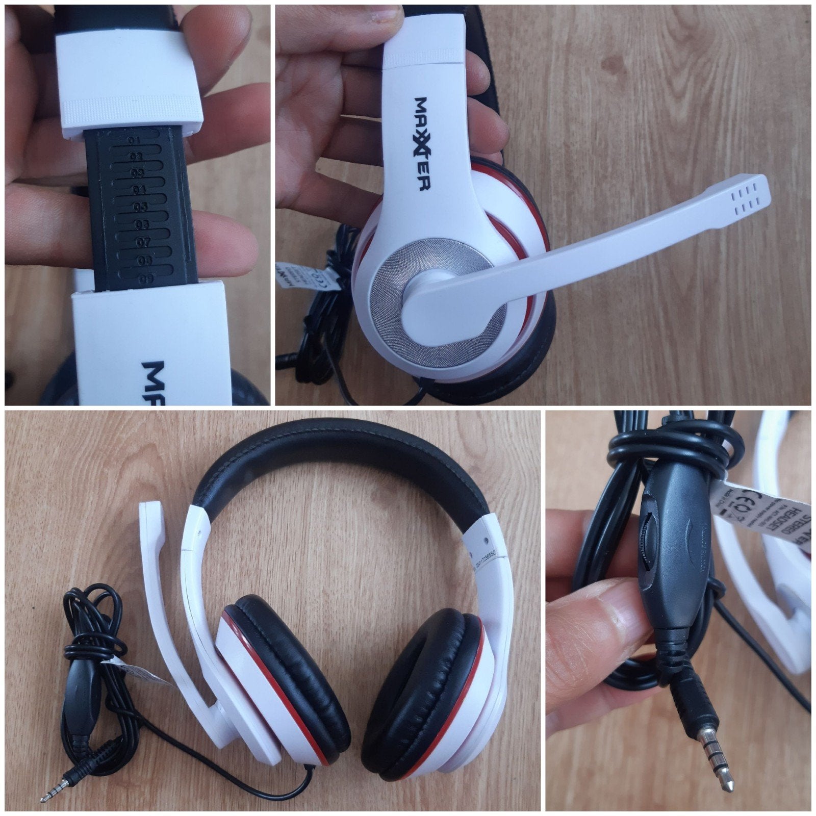 Maxxter Stereo Headset / Koptelefoon, Audio, Tv en Foto, Ophalen of Verzenden, On-ear, Overige merken, Verstelbaar