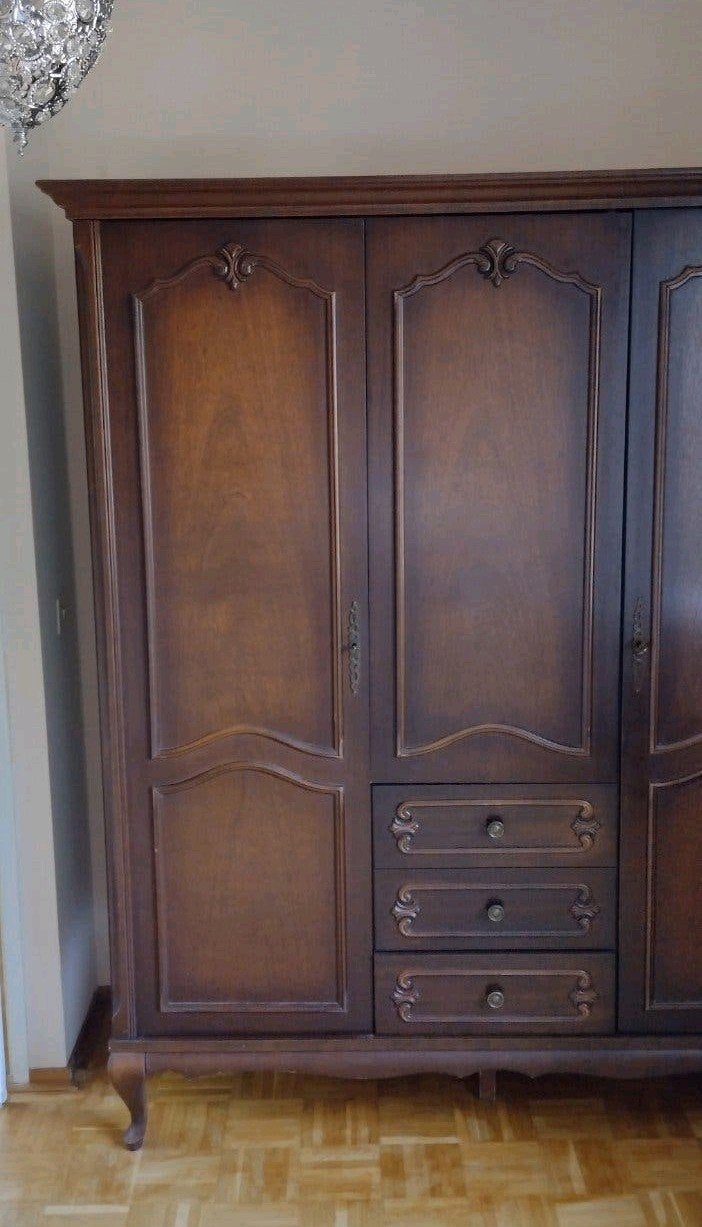 Mooie vintage kleding kast, Gebruikt, 150 tot 200 cm, Vintage, 150 tot 200 cm