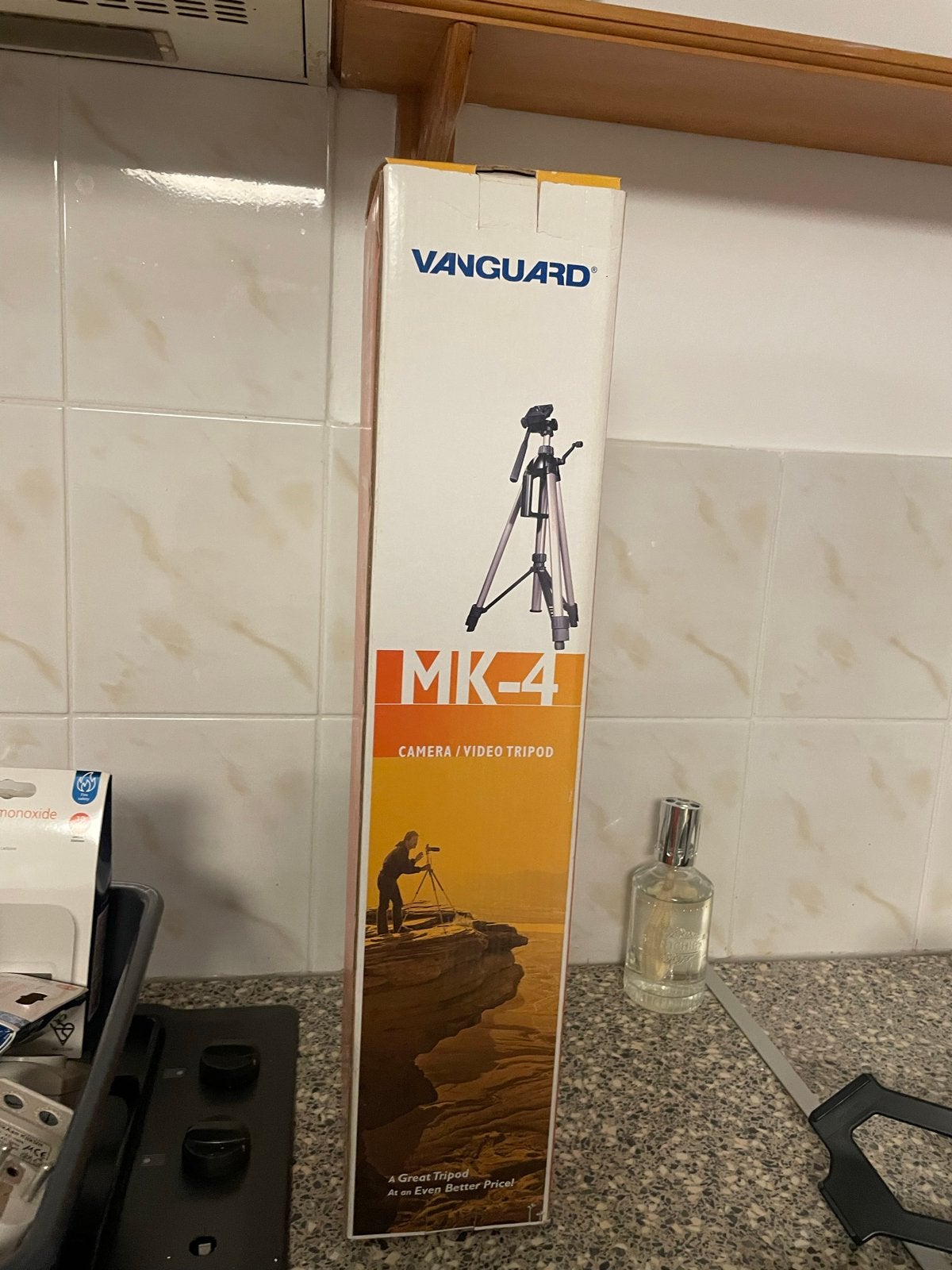 Vanguard MK-4 Camera/Video Statief, Ophalen, Nieuw, Driepoot, Vanguard