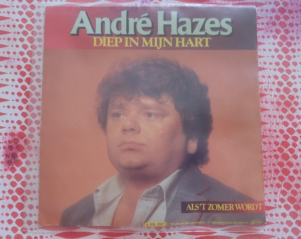 Andre Hazes - Diep in mijn hart - Als het zomer wordt., Ophalen, Zo goed als nieuw, Overige formaten, Levenslied of Smartlap