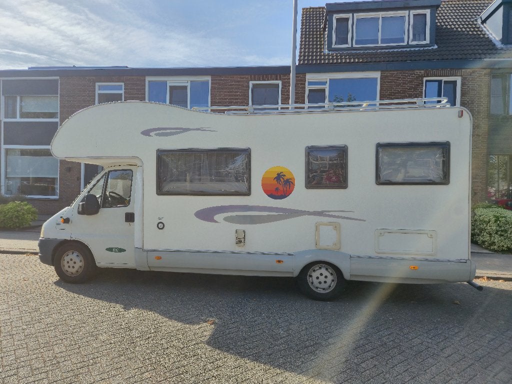Camper Fiat Ducato, alkoof, Buscamper of Camperbus, Fiat, Luifel, Oven