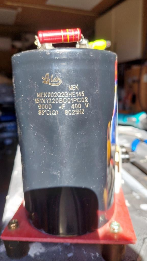 Elko's 2 stuks 9000uf 400volt, Ophalen of Verzenden
