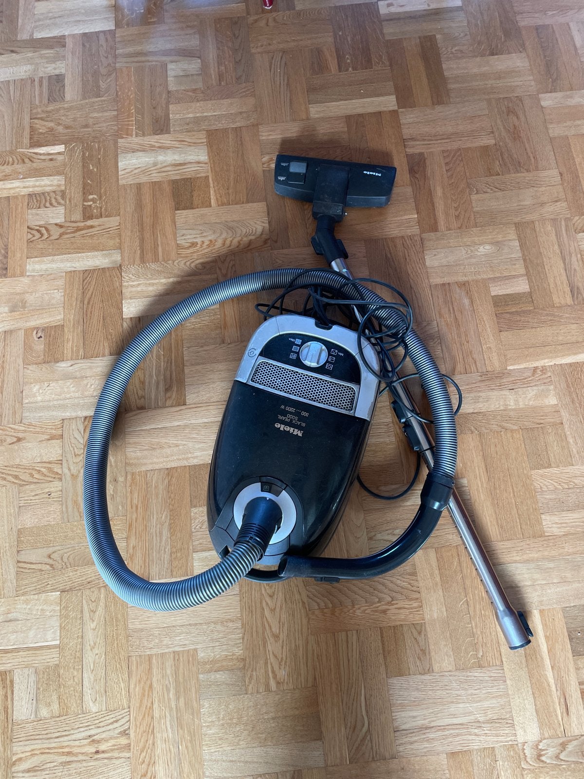 Miele black pearl 5000, Witgoed en Apparatuur, Stofzak, Ophalen of Verzenden, Miele, 2000 watt of meer