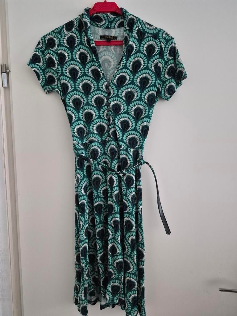 King Louie Emmy dress mt S, Ophalen of Verzenden, Zo goed als nieuw, King Louie, Maat 36 (S)