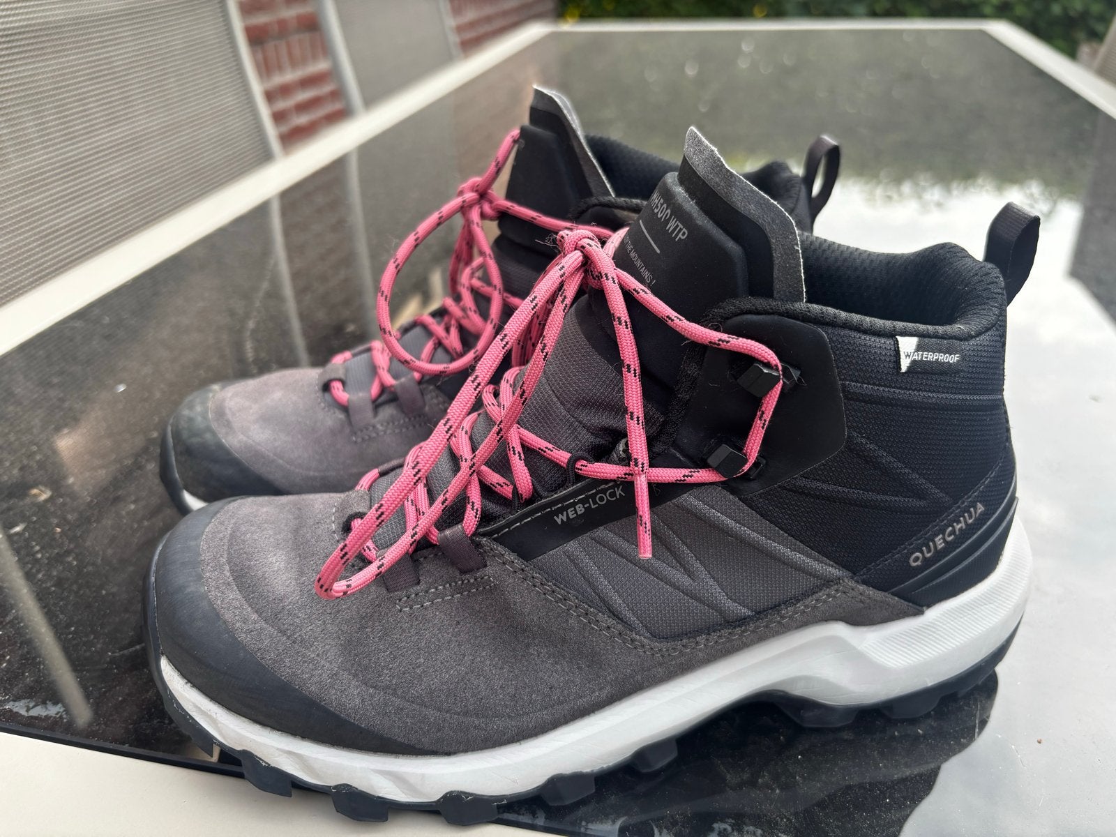 Quechua wandelschoenen dames maat 38, Verzenden, Gebruikt, Schoenen