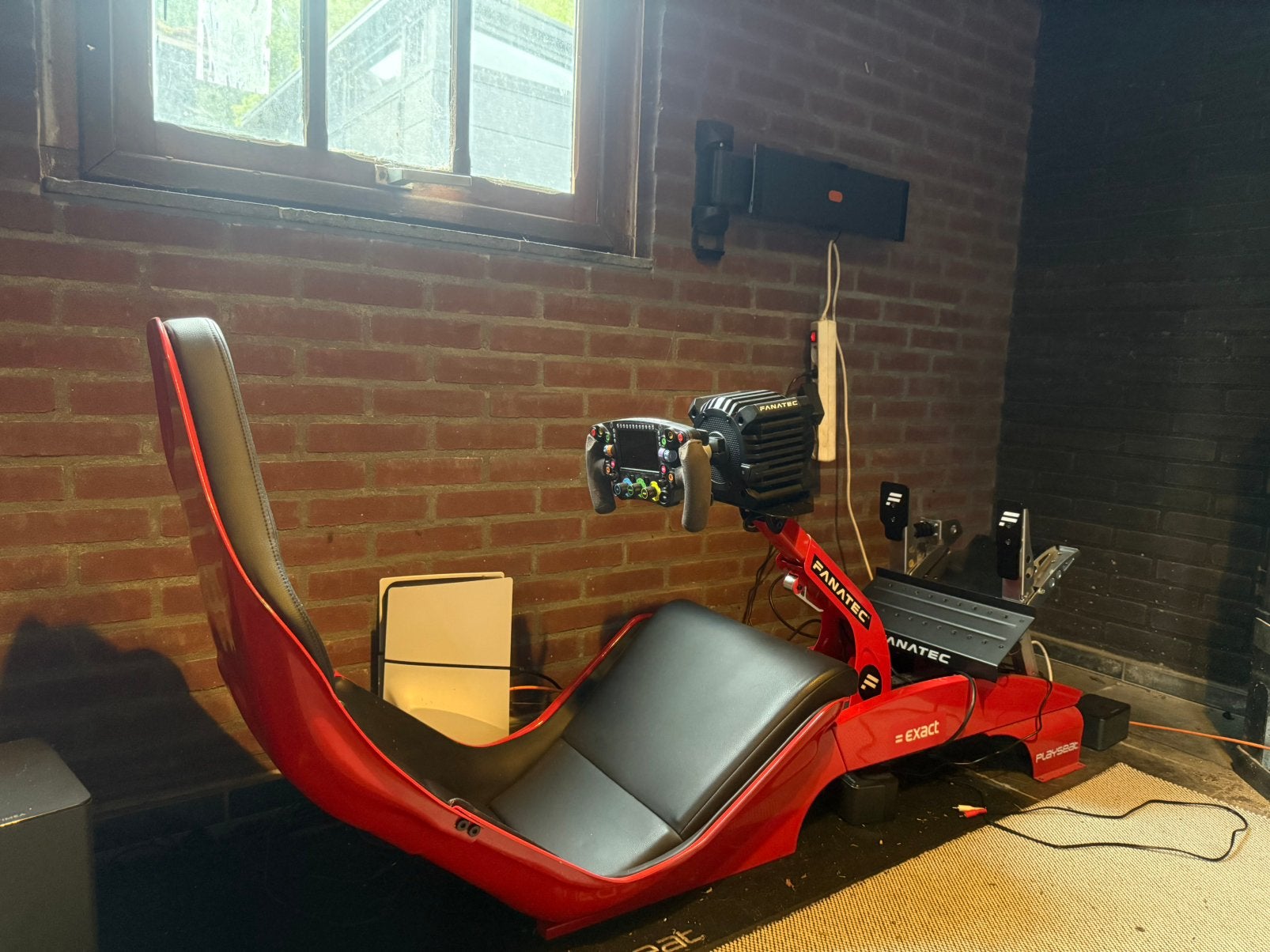 Playseat F1 + Fanatec DD Pro + LeoXz + extra’s, Spelcomputers en Games, Ophalen, Zo goed als nieuw