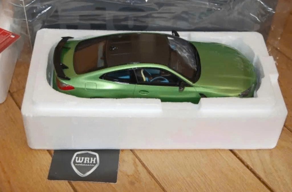 1:18 BMW M4 COMPETITION green G82 GT spirit GT367 WRH, Verzenden, Zo goed als nieuw, Auto, Overige merken