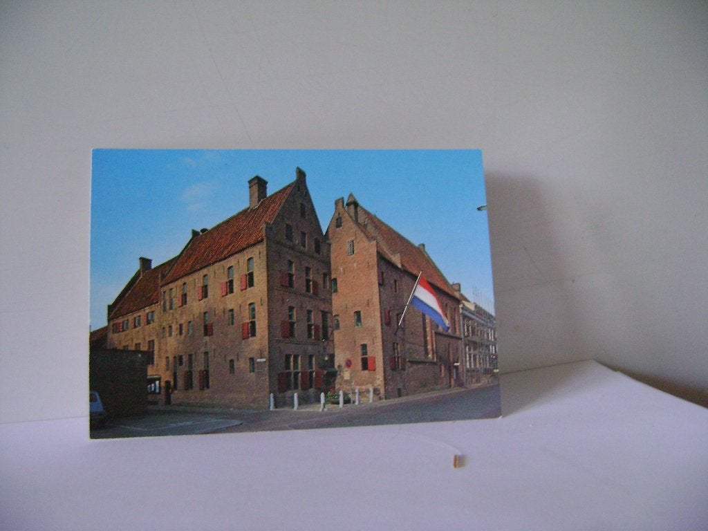 Ansichtkaart Elburg Agnietenklooster(Stadhuis), Ophalen of Verzenden, Ongelopen, Gelderland
