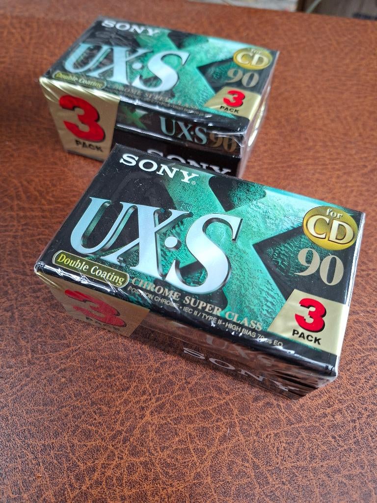 SONY UX-S 90 sealed, 2 t/m 25 bandjes, Overige genres, Ophalen of Verzenden, Nieuw in verpakking