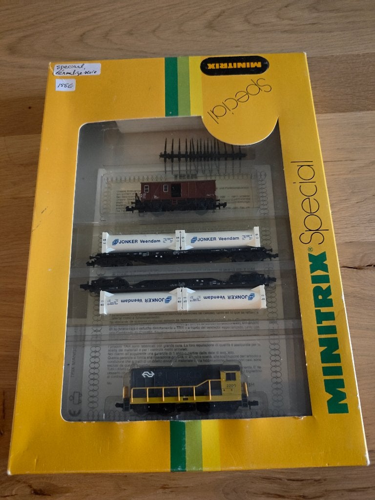 Minitrix 11083 NS 2200 Special treinset N-spoor OVP werkend, Ophalen, Treinset, Gelijkstroom, Trix