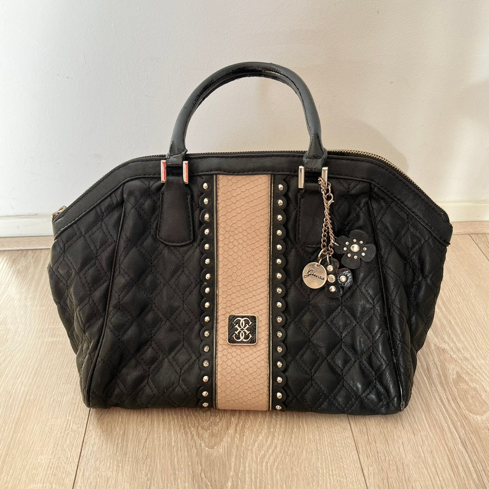 GUESS handtas zwart, Verzenden, Gebruikt, Zwart, Handtas