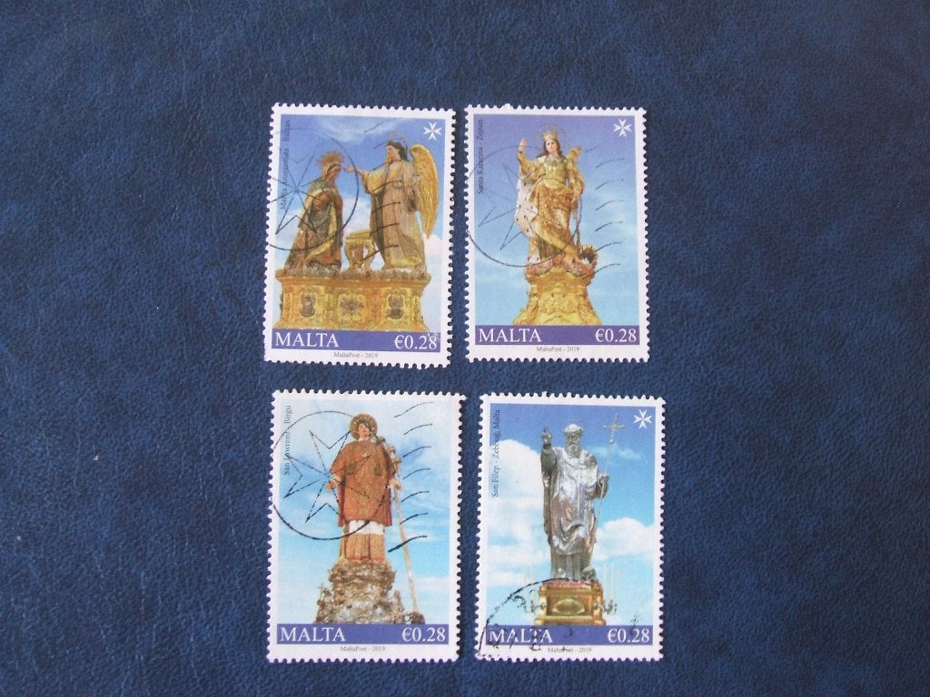 Malta kruizen, Ophalen of Verzenden, Malta, Gestempeld