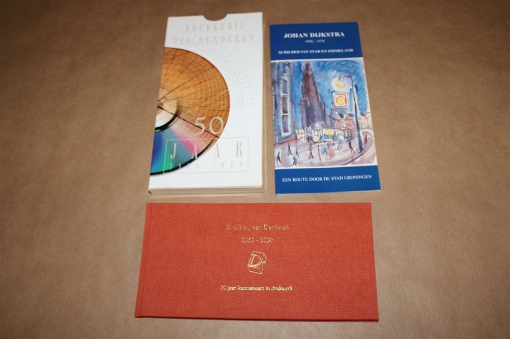 Drukkerij van Denderen, 1950-2000. Jubileumuitgave., Ophalen of Verzenden, Gelezen