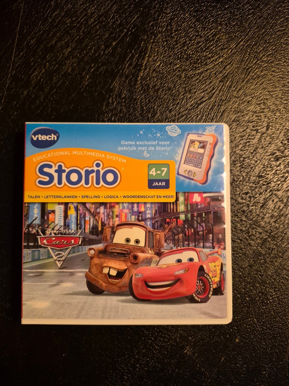 VTech Storio Cars 2 Educatieve Game (4-7 jaar), Kinderen en Baby's, Ophalen of Verzenden, Zo goed als nieuw, 4 tot 6 jaar
