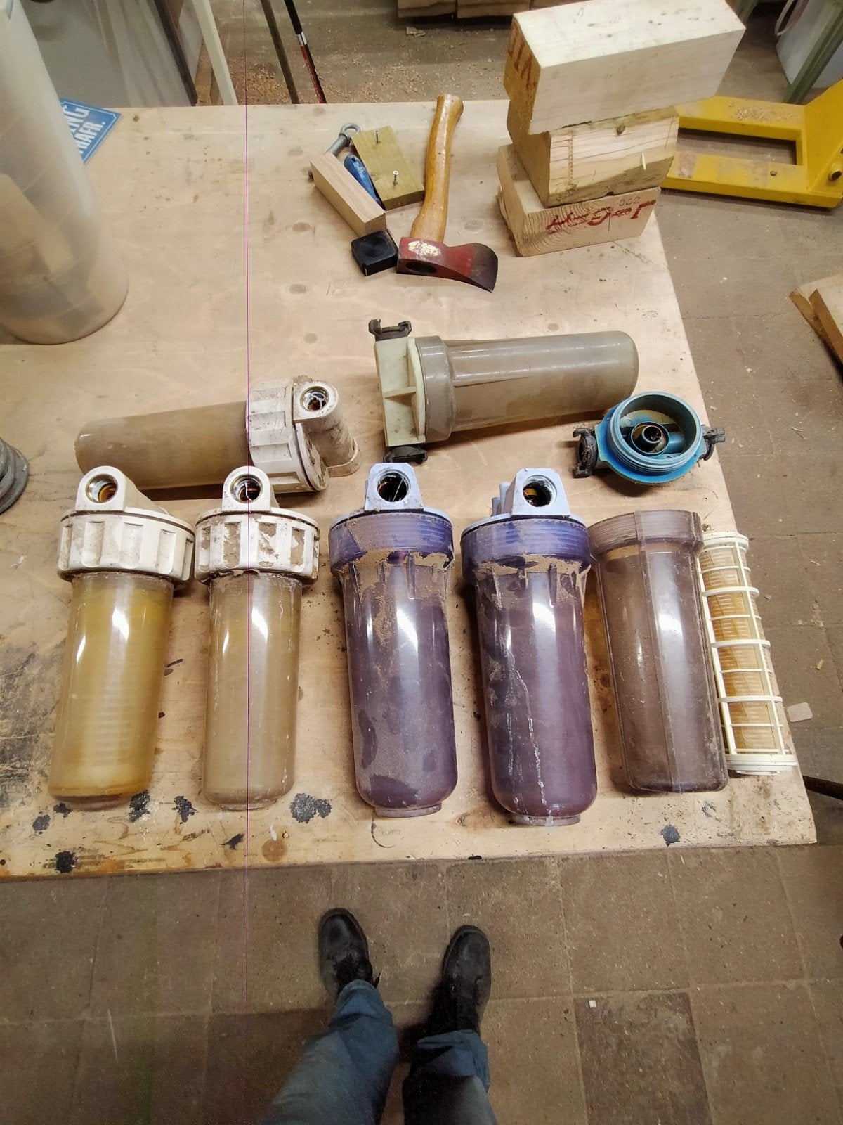 grondwater filters, Tuin en Terras, Ophalen, Zo goed als nieuw