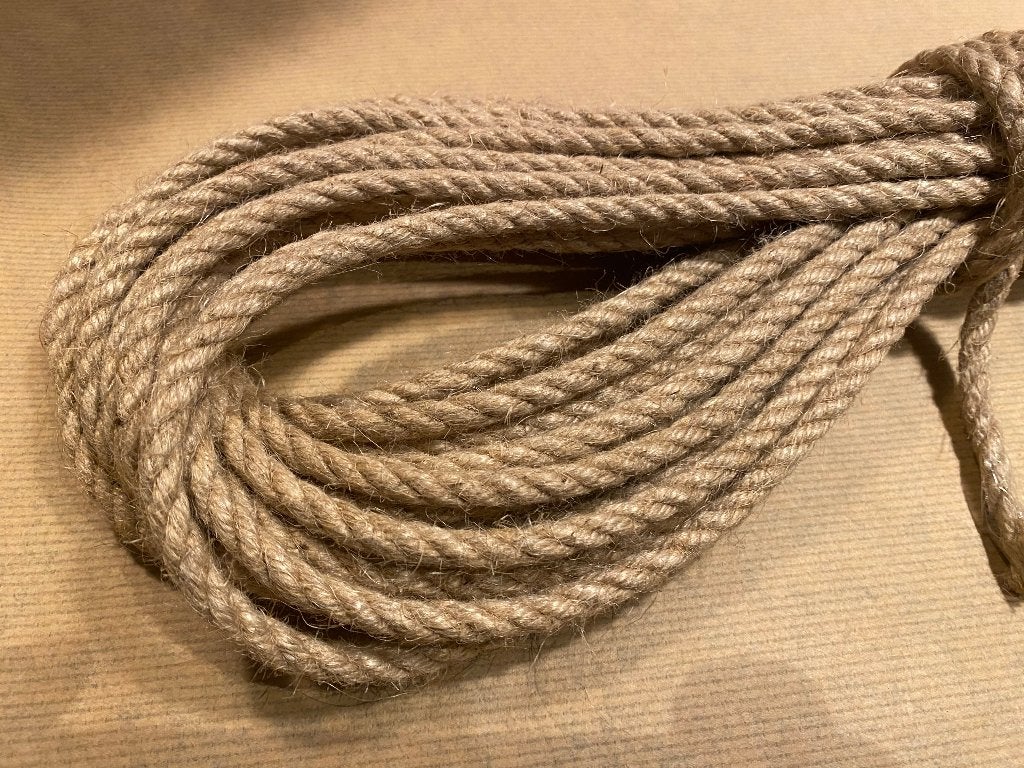 TOUW JUTE 8mm trossen a 10mtr., Ophalen, Overige typen