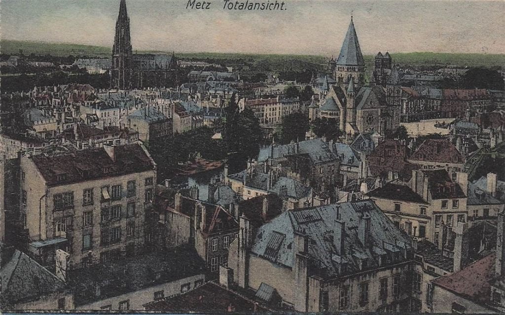 702-333-021 Metz Totalansicht, Verzenden, Voor 1920, Frankrijk
