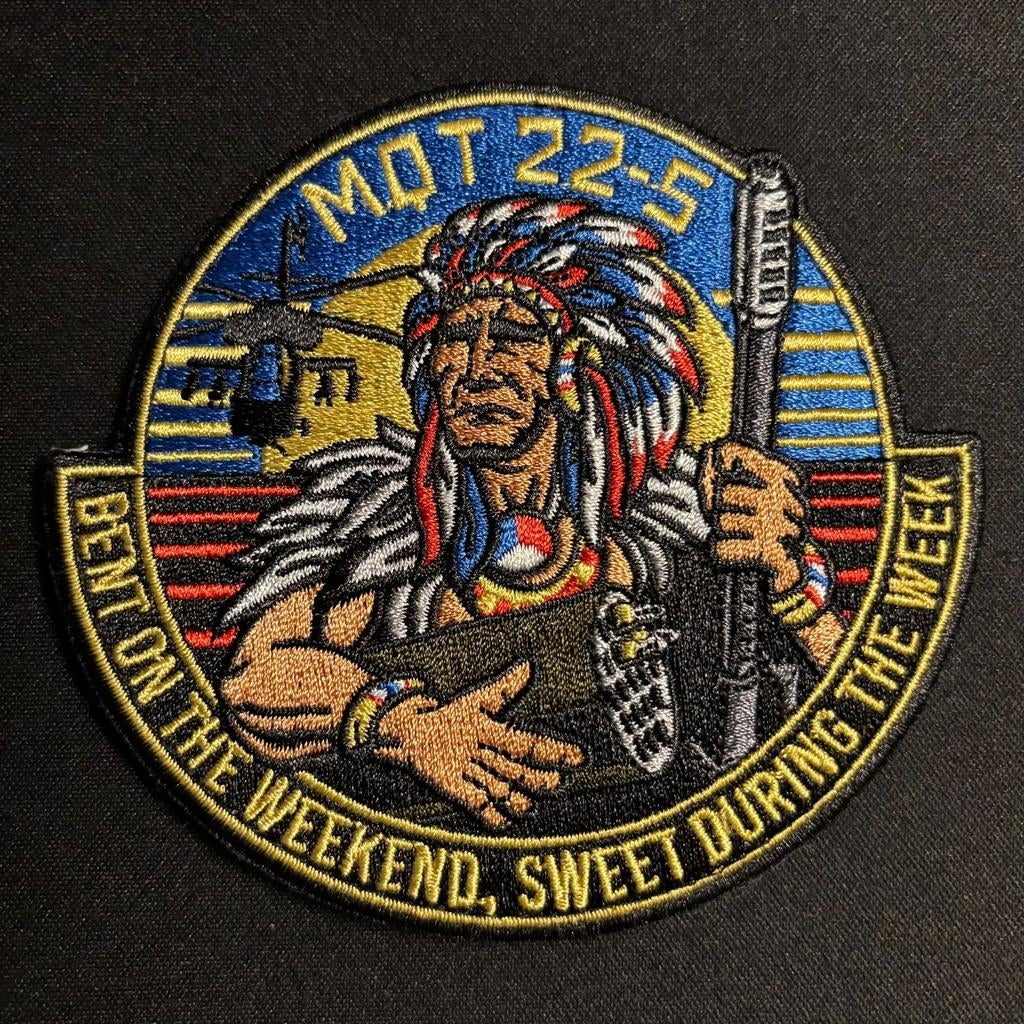 RNLAF MQT 22-5 Class AH-64 Apache Fort Campbell Patch, Verzamelen, Militaria | Algemeen, Ophalen of Verzenden, Landmacht, Embleem of Badge