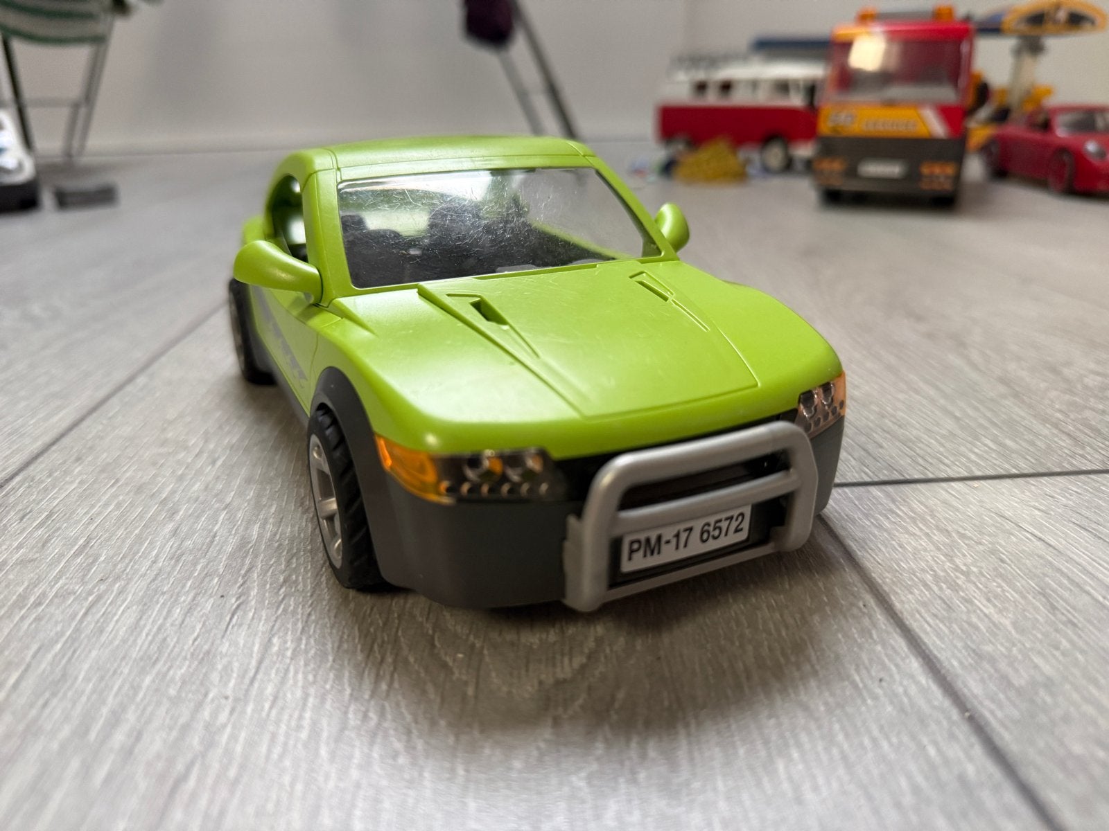 Playmobil 6572 groene sportwagen, Ophalen of Verzenden, Zo goed als nieuw