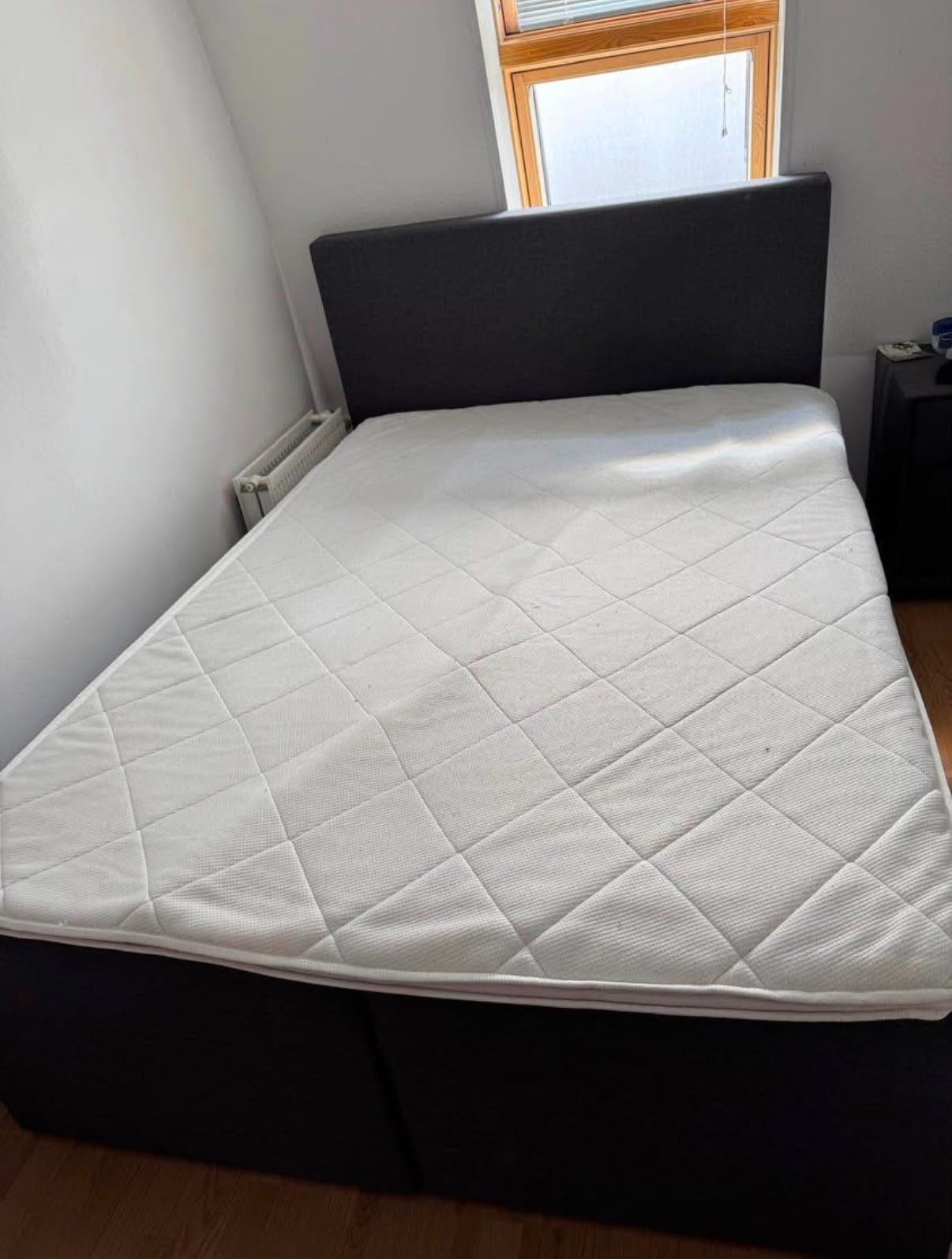 Boxsping, Ophalen, Tweepersoons, Zo goed als nieuw, 200 cm
