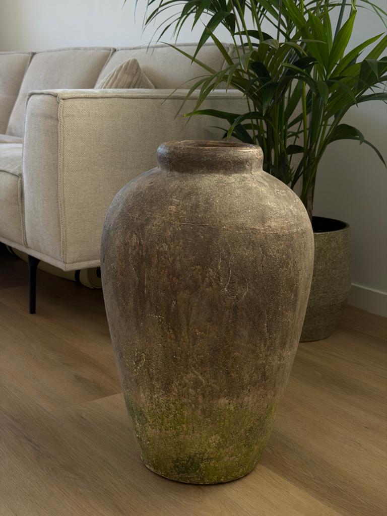Sklum decoratieve terracotta vaas, Ophalen
