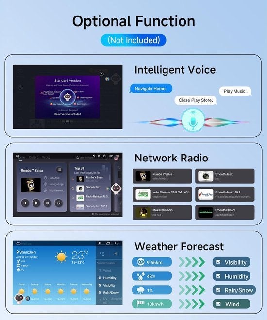 Car Radio – Autoradio – Multimedia Unit, Corvance B.V., Verzenden, Nieuw, Corvancebol@gmail.com