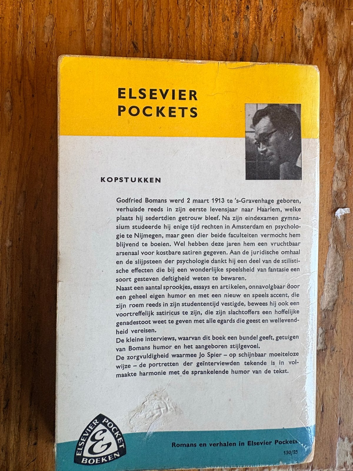 Godfried Bomans - Kopstukken (Elsevier Pockets), Ophalen of Verzenden, Gelezen, Nederland