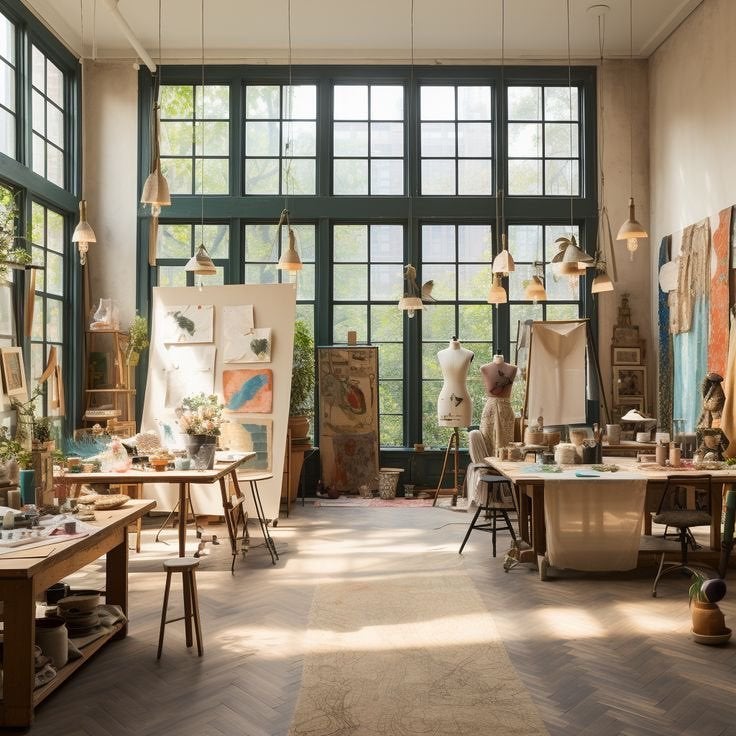 Gezocht: Atelier te huur, Ophalen, Zo goed als nieuw, Overige onderwerpen