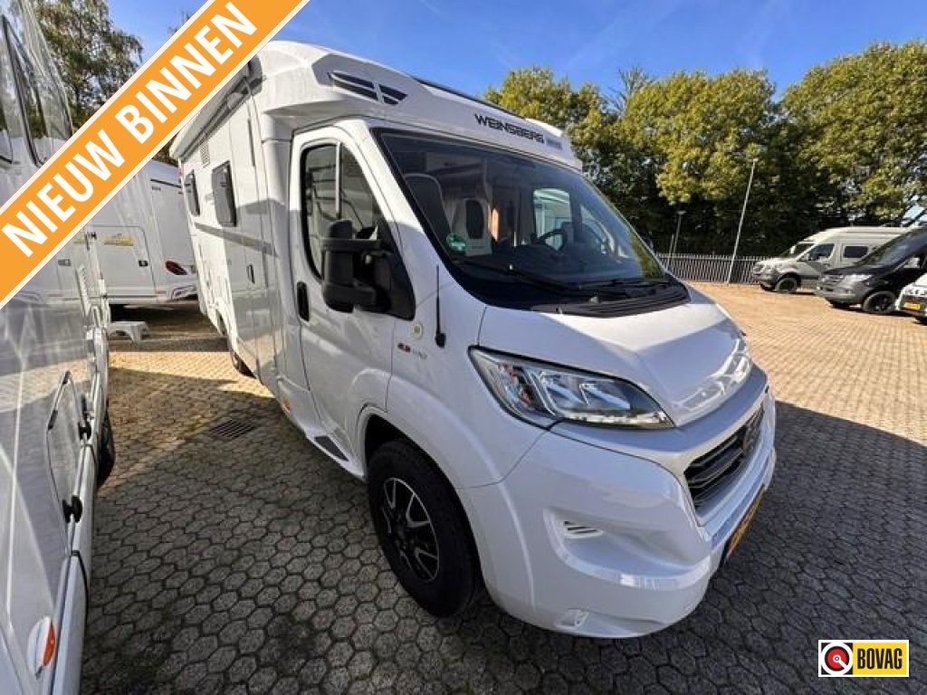 Weinsberg CaraCompact Pepper 600 MEG SCHOTEL/TV + TREKHAAK, Caravans en Kamperen, Luifel, Ringverwarming, Fiat, Tot en met 2