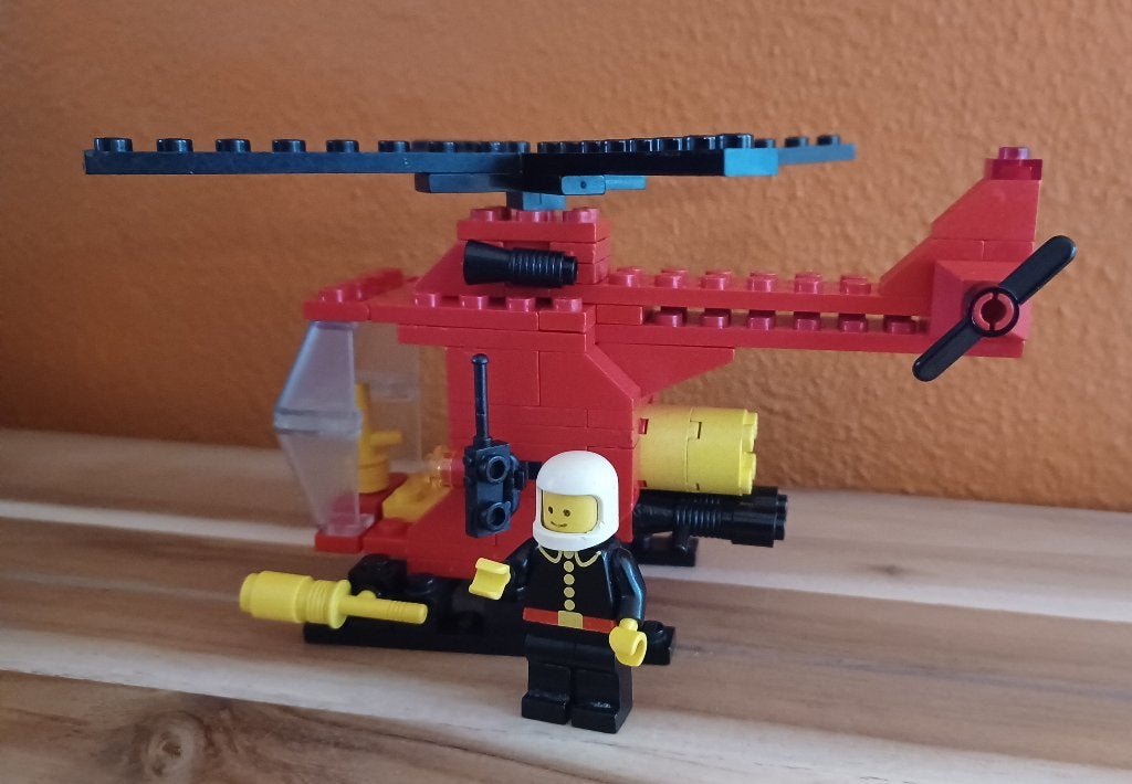 Lego 6685. Brandweer helicopter., Gebruikt, Lego, Ophalen of Verzenden, Compleet